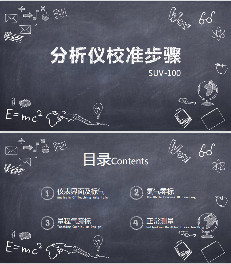 SUV-100校準步驟(觸屏